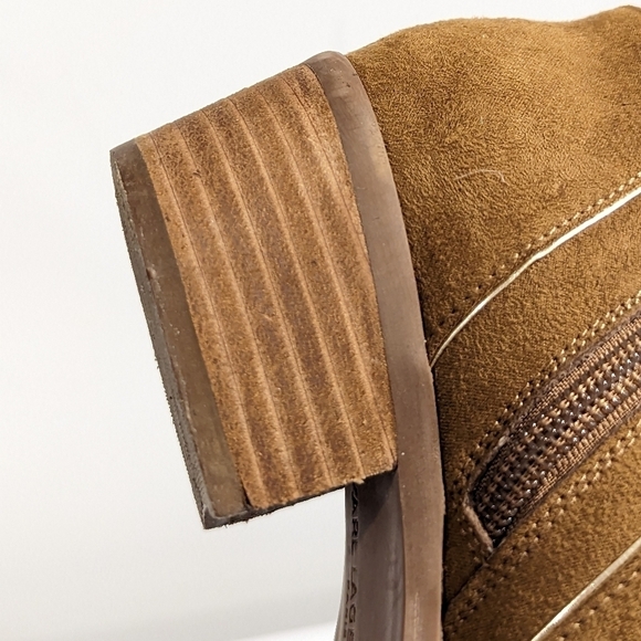 Karl Lagerfeld brown ankle boots size 5.5 - Picture 4 of 12